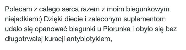 Opinia o diecie dla kota z problemami jelitowymi – wsparcie dietetyczne PsychoKocio